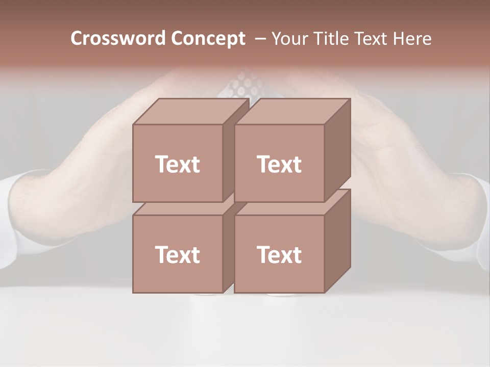 Senior Suit Work PowerPoint Template