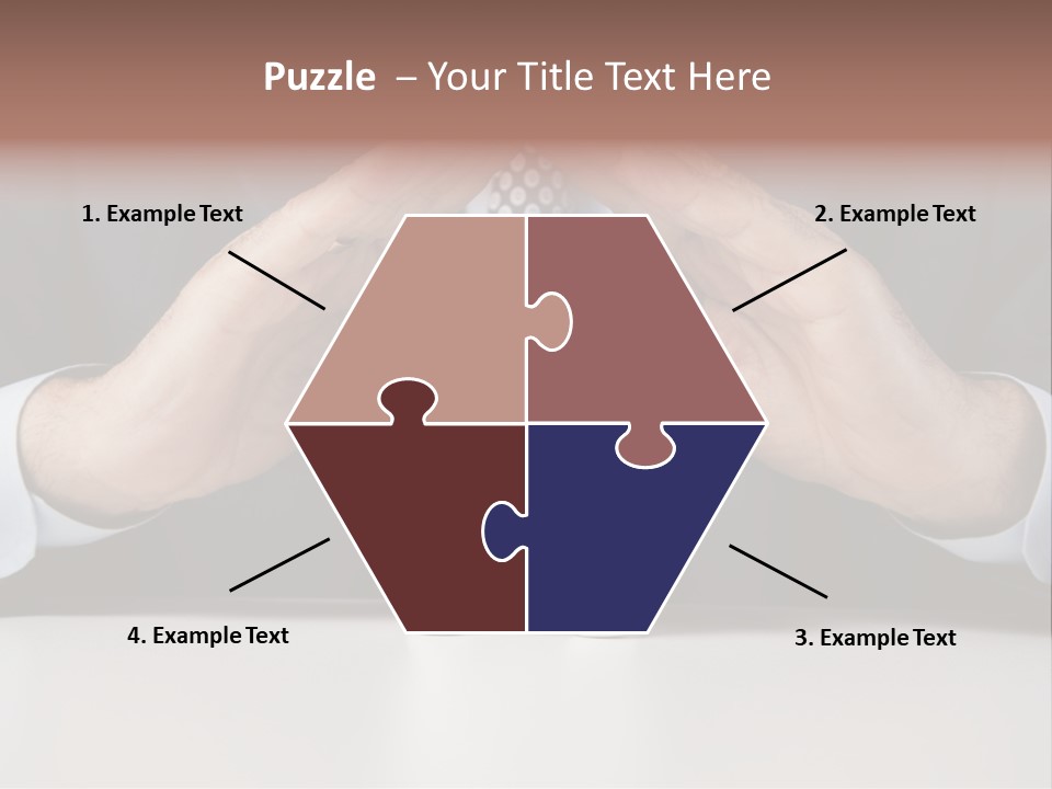 Senior Suit Work PowerPoint Template