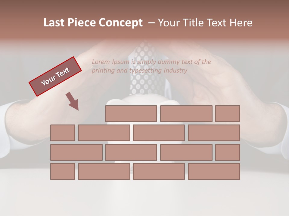 Senior Suit Work PowerPoint Template