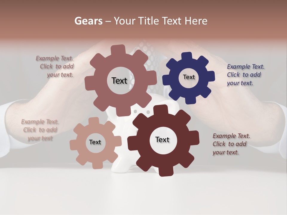 Senior Suit Work PowerPoint Template