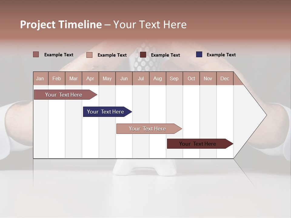 Senior Suit Work PowerPoint Template
