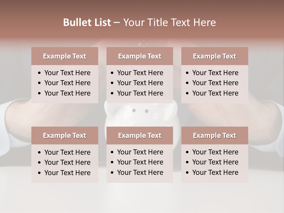 Senior Suit Work PowerPoint Template