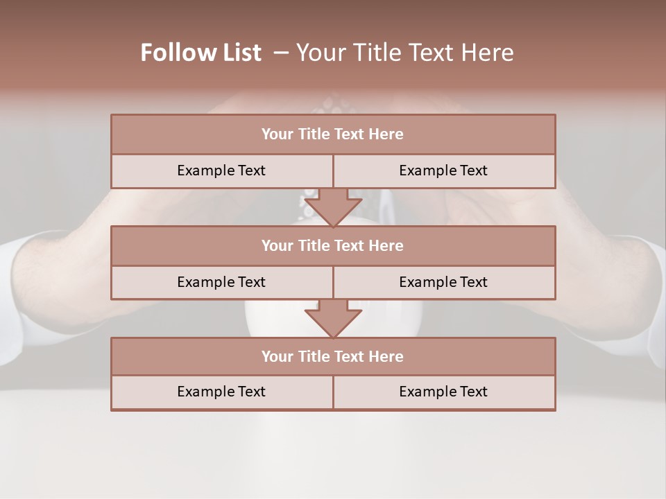 Senior Suit Work PowerPoint Template