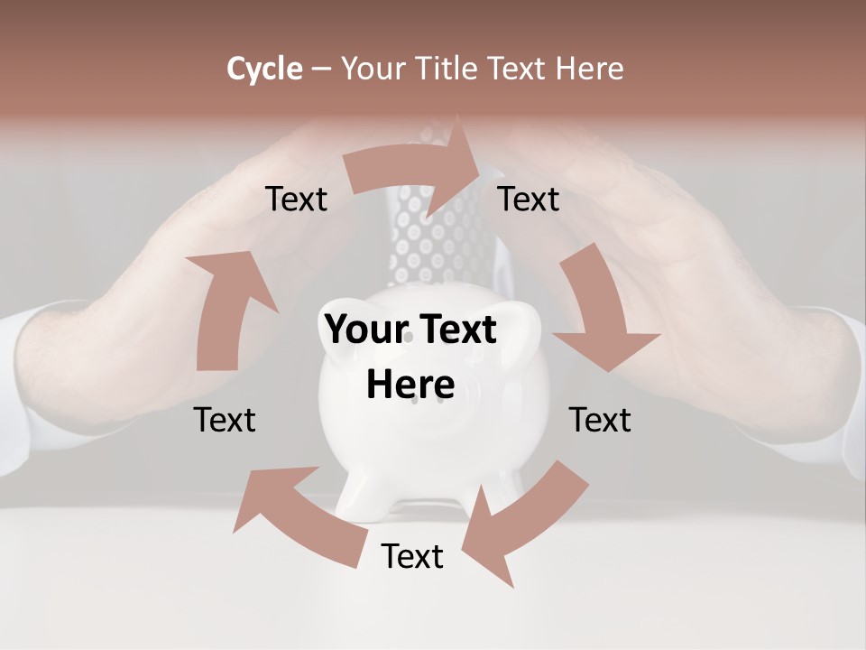 Senior Suit Work PowerPoint Template