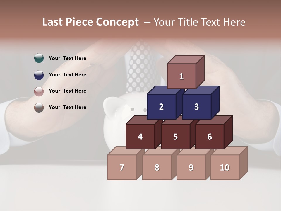 Senior Suit Work PowerPoint Template