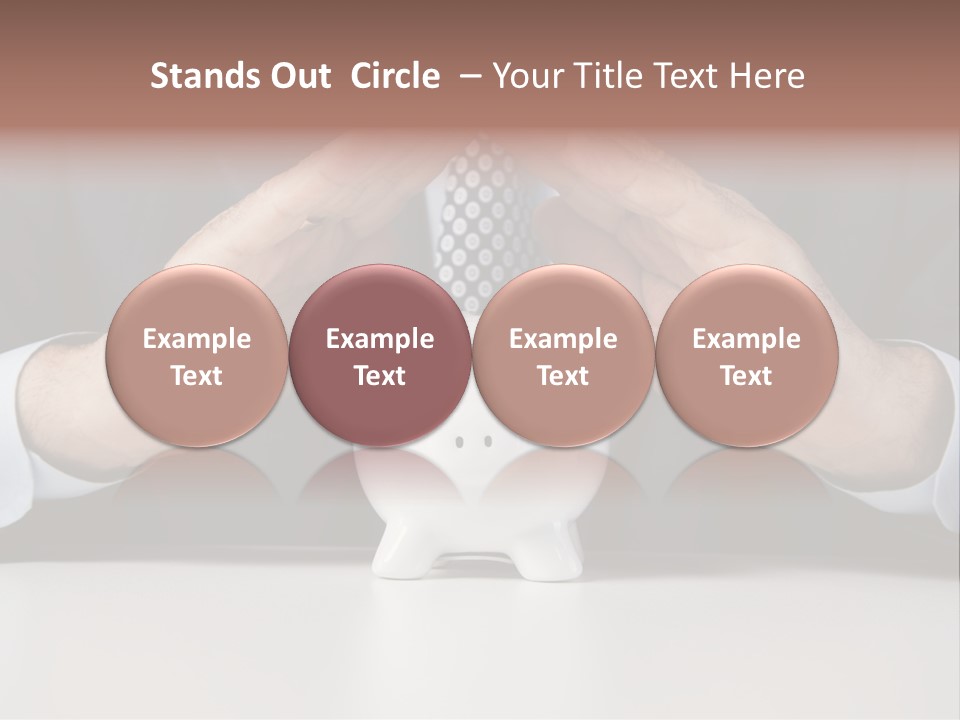 Senior Suit Work PowerPoint Template