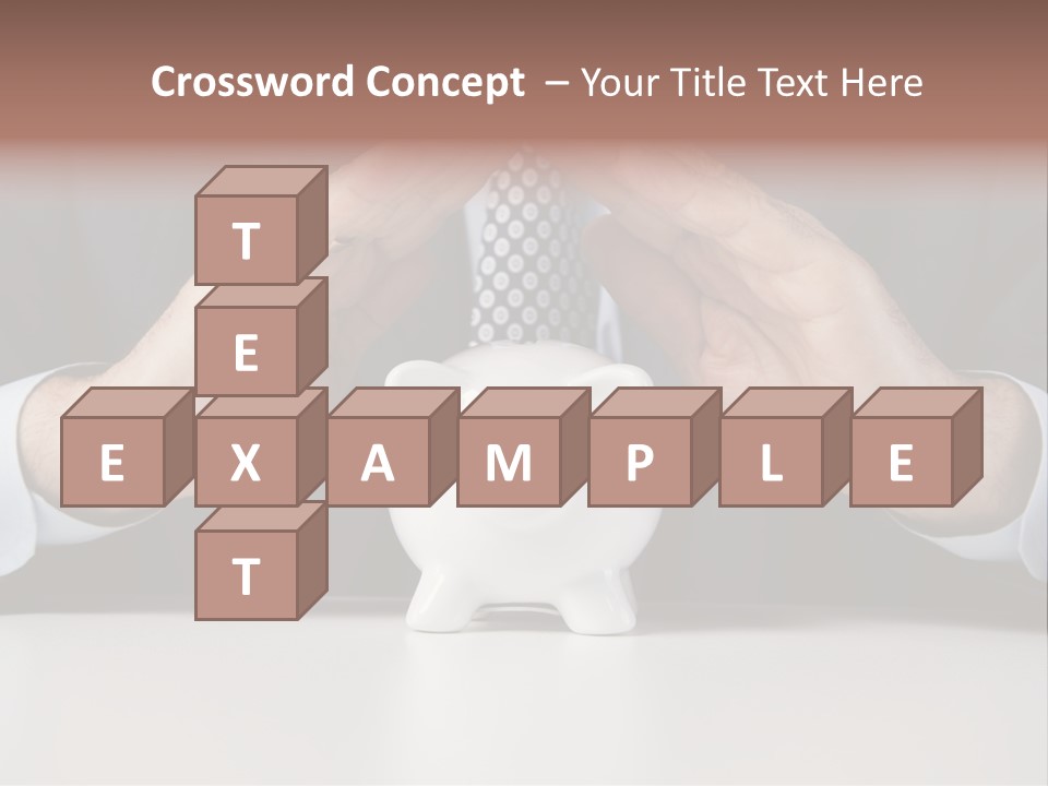 Senior Suit Work PowerPoint Template