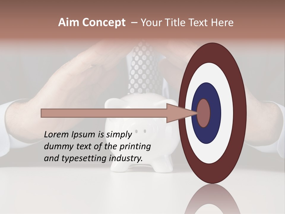 Senior Suit Work PowerPoint Template