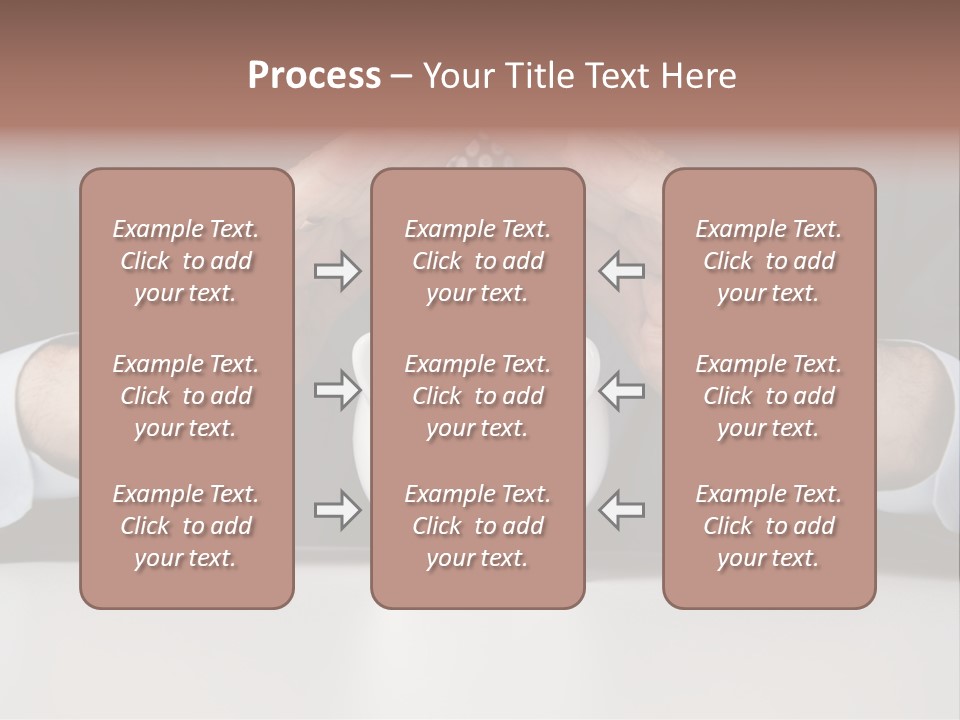 Senior Suit Work PowerPoint Template