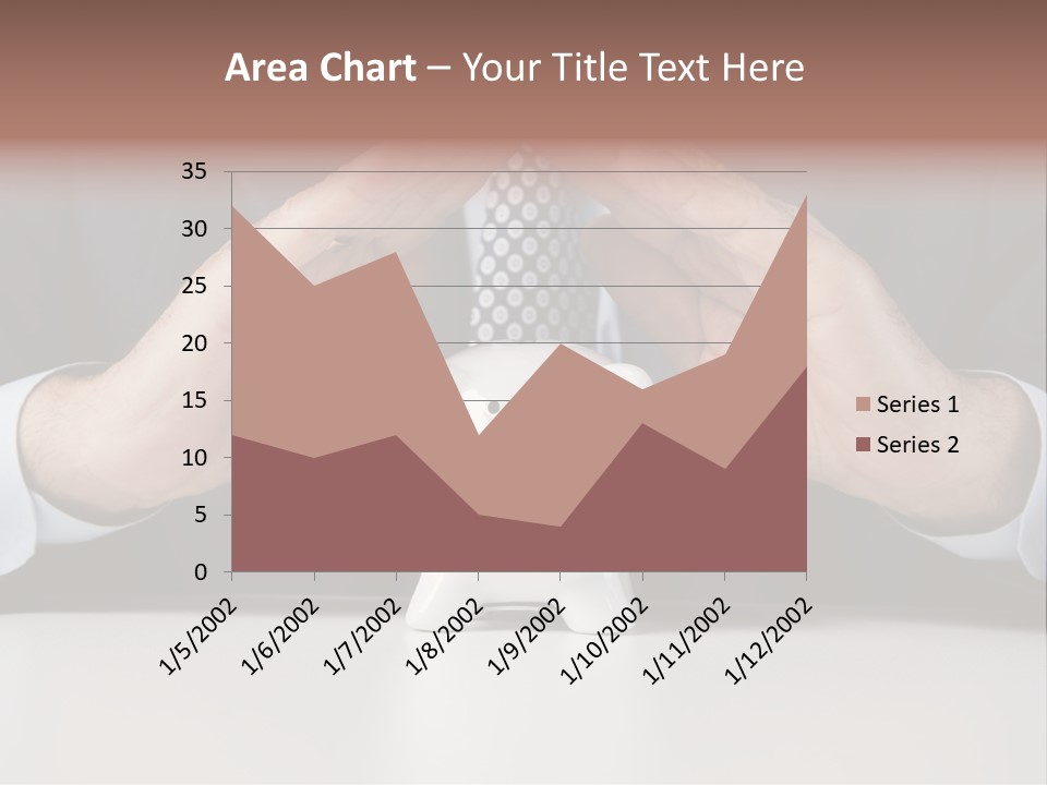 Senior Suit Work PowerPoint Template