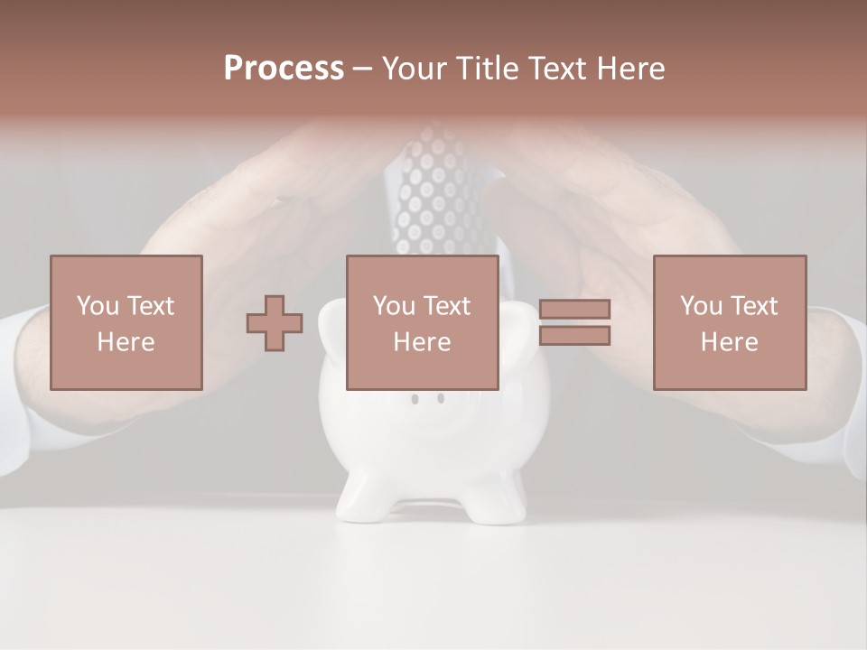 Senior Suit Work PowerPoint Template