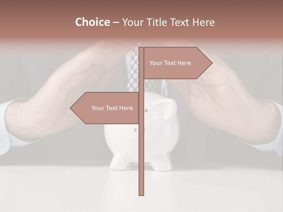 Senior Suit Work PowerPoint Template