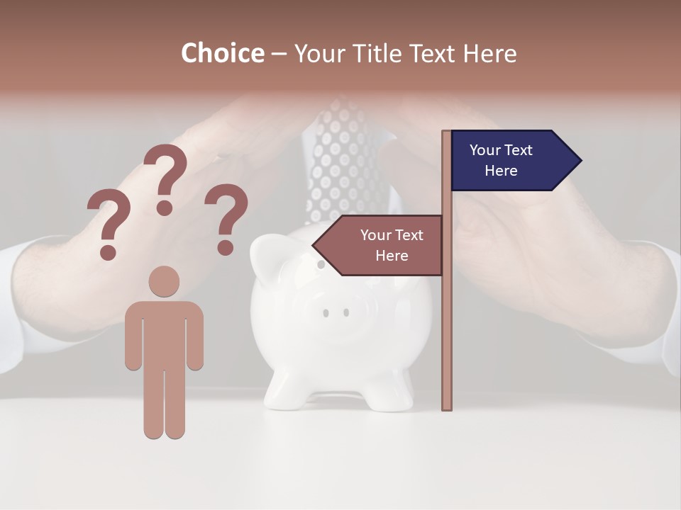 Senior Suit Work PowerPoint Template