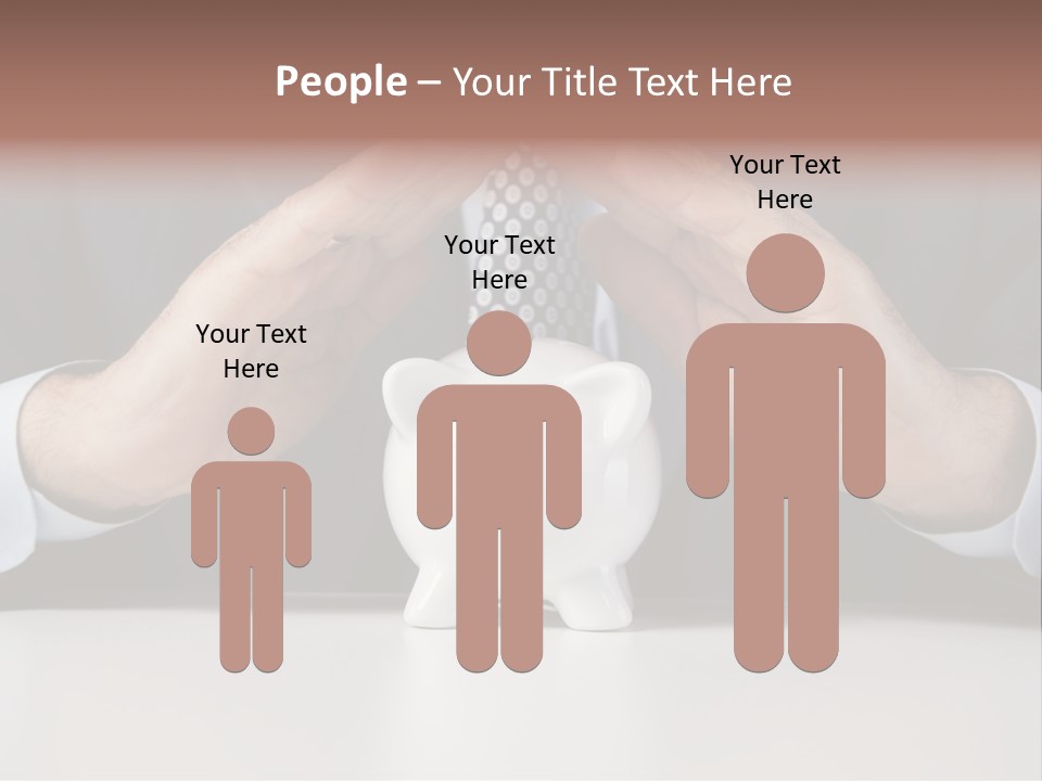 Senior Suit Work PowerPoint Template