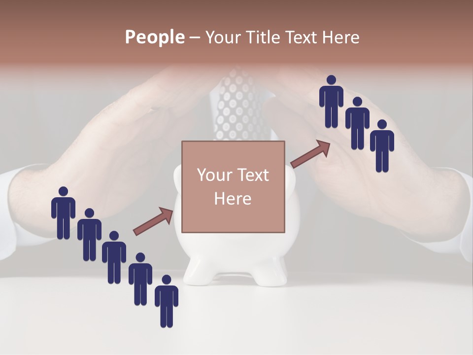 Senior Suit Work PowerPoint Template