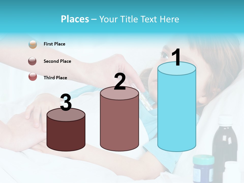 Temperature Clinic Hair PowerPoint Template