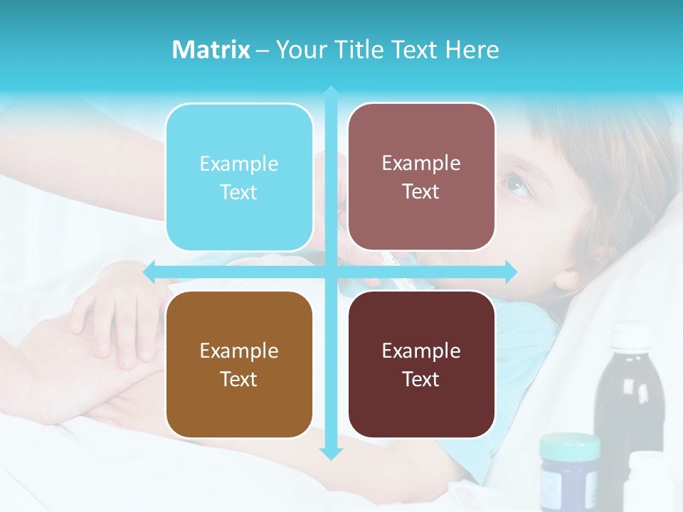 Temperature Clinic Hair PowerPoint Template