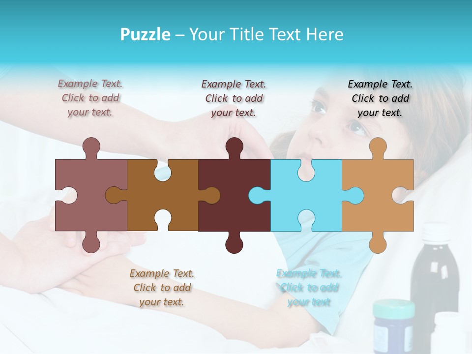 Temperature Clinic Hair PowerPoint Template