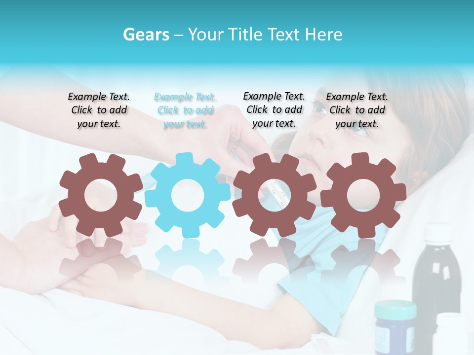 Temperature Clinic Hair PowerPoint Template