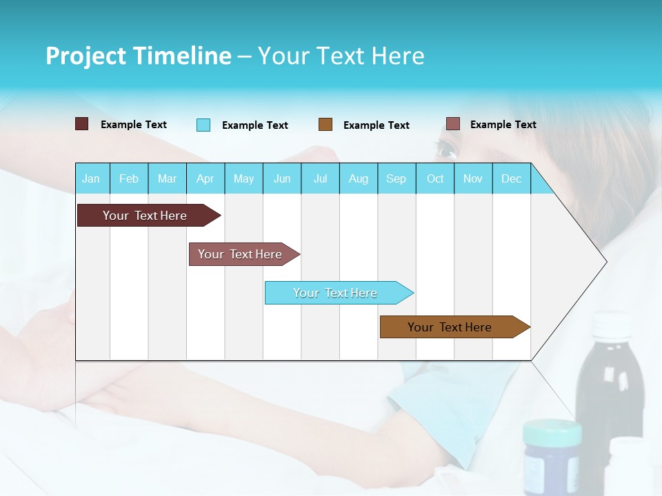 Temperature Clinic Hair PowerPoint Template