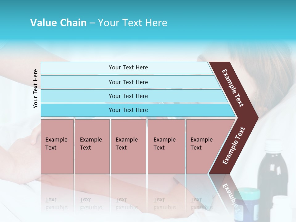 Temperature Clinic Hair PowerPoint Template