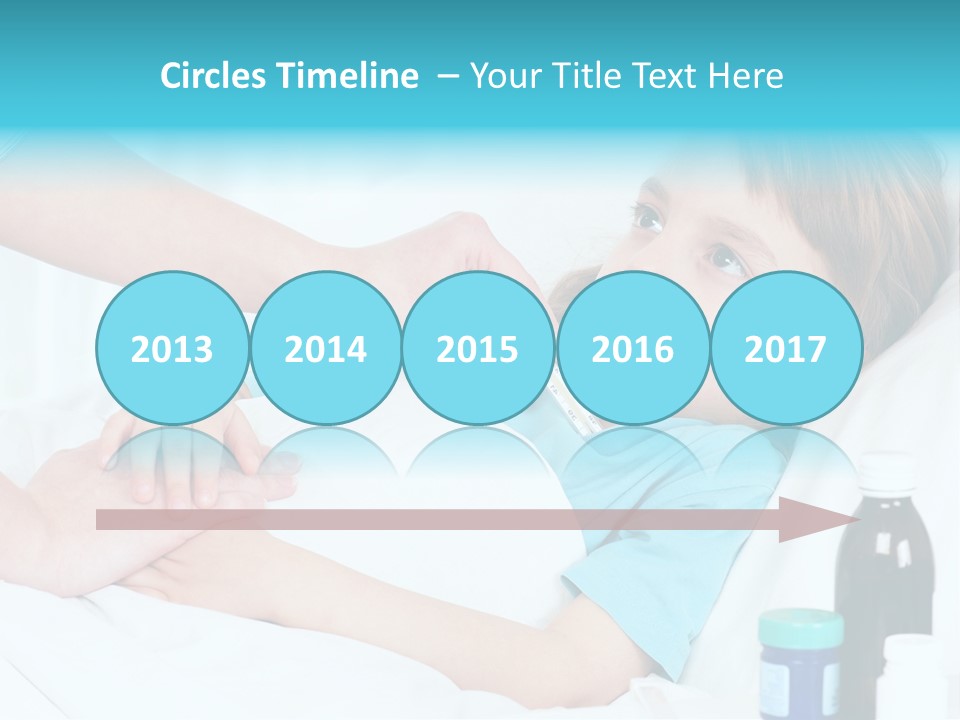 Temperature Clinic Hair PowerPoint Template