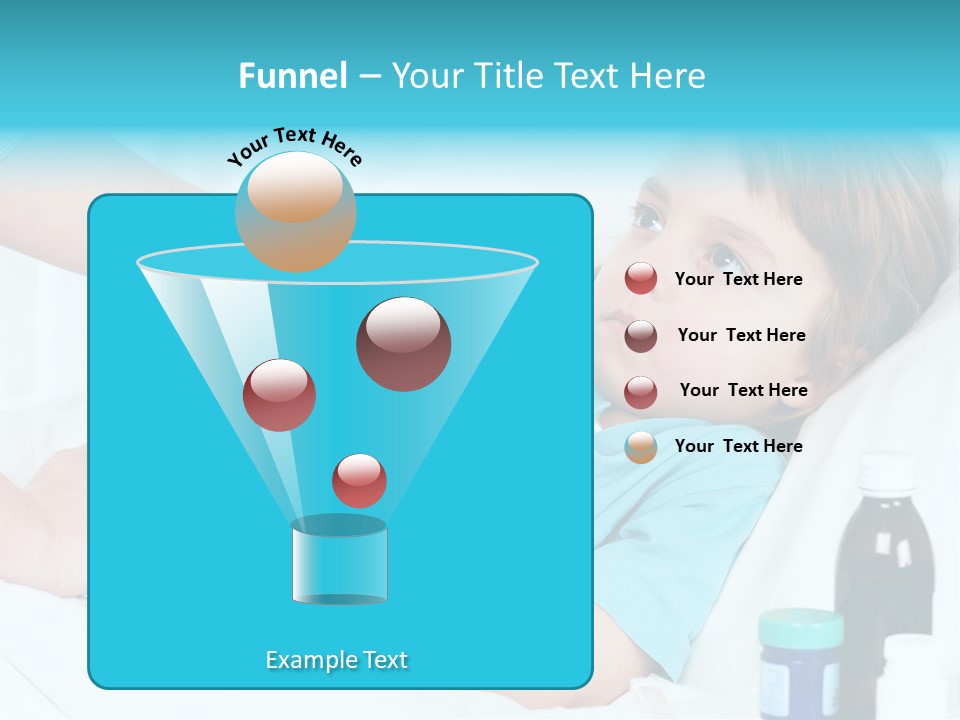 Temperature Clinic Hair PowerPoint Template