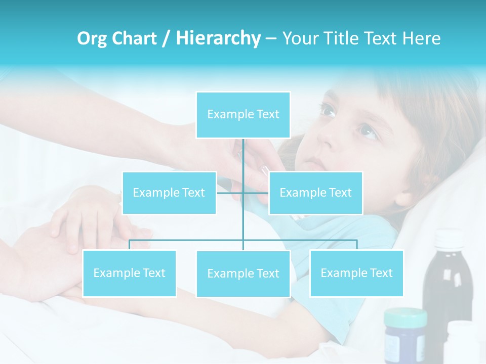 Temperature Clinic Hair PowerPoint Template