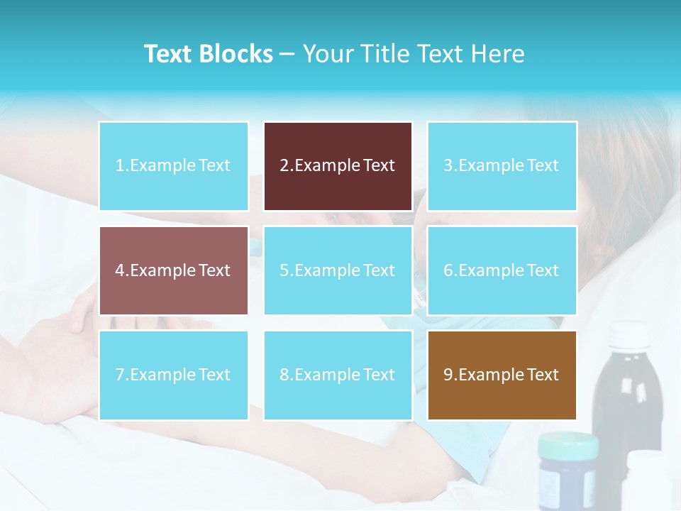 Temperature Clinic Hair PowerPoint Template