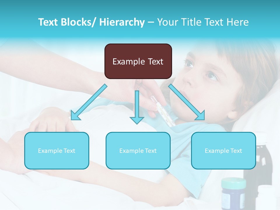 Temperature Clinic Hair PowerPoint Template