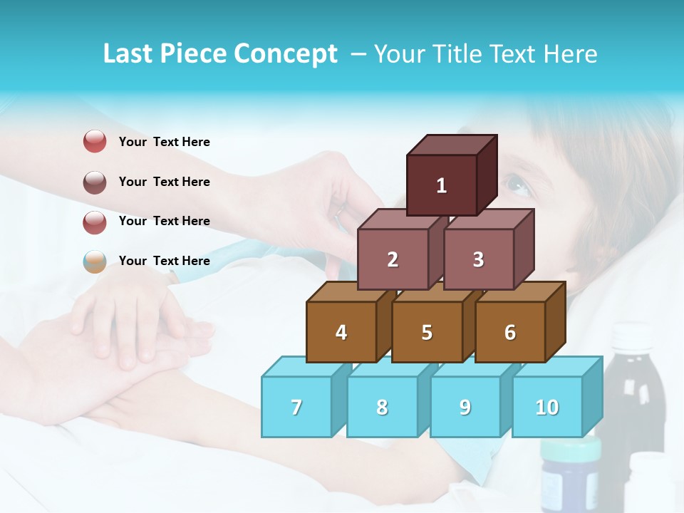 Temperature Clinic Hair PowerPoint Template