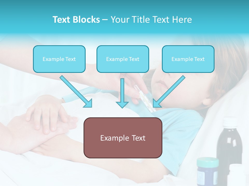 Temperature Clinic Hair PowerPoint Template