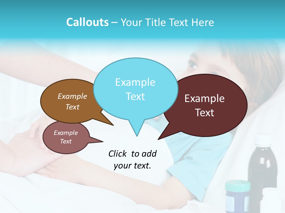 Temperature Clinic Hair PowerPoint Template
