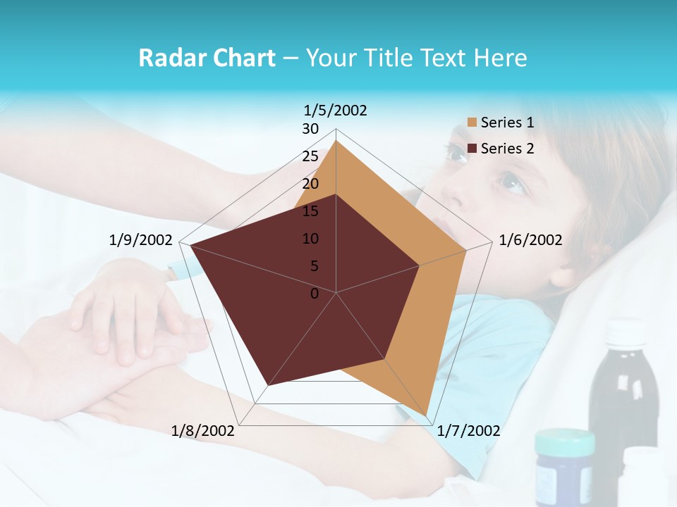 Temperature Clinic Hair PowerPoint Template