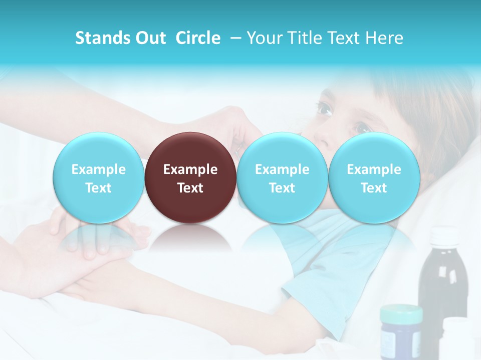 Temperature Clinic Hair PowerPoint Template