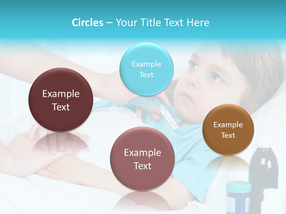 Temperature Clinic Hair PowerPoint Template