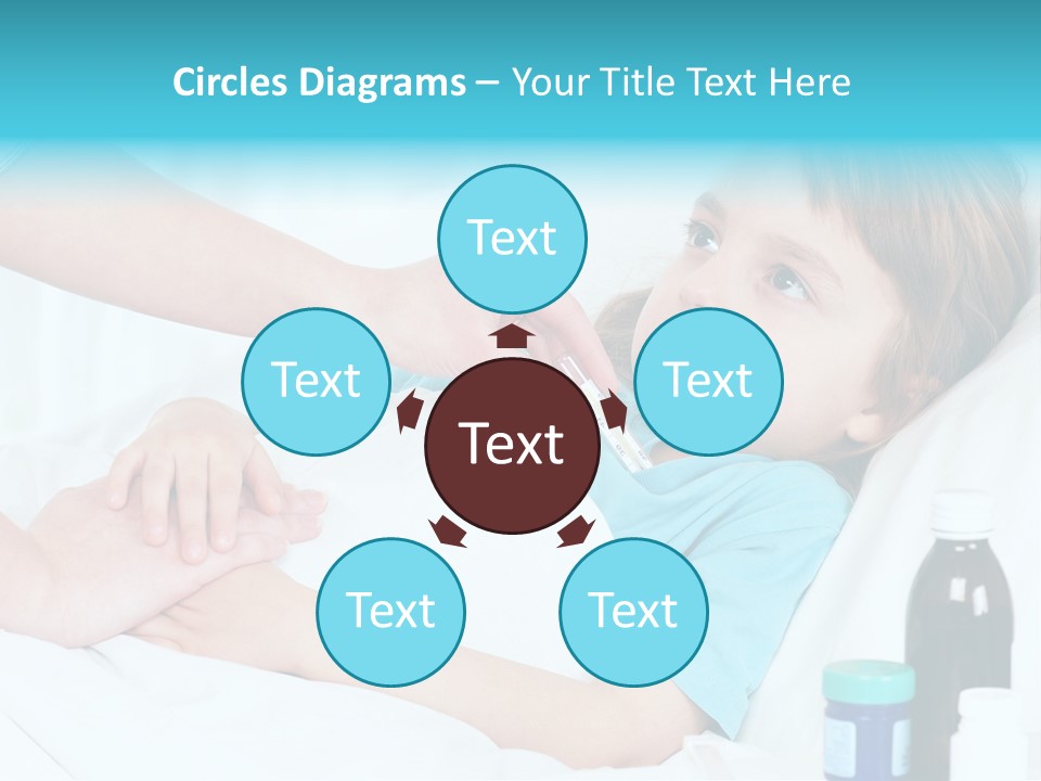 Temperature Clinic Hair PowerPoint Template