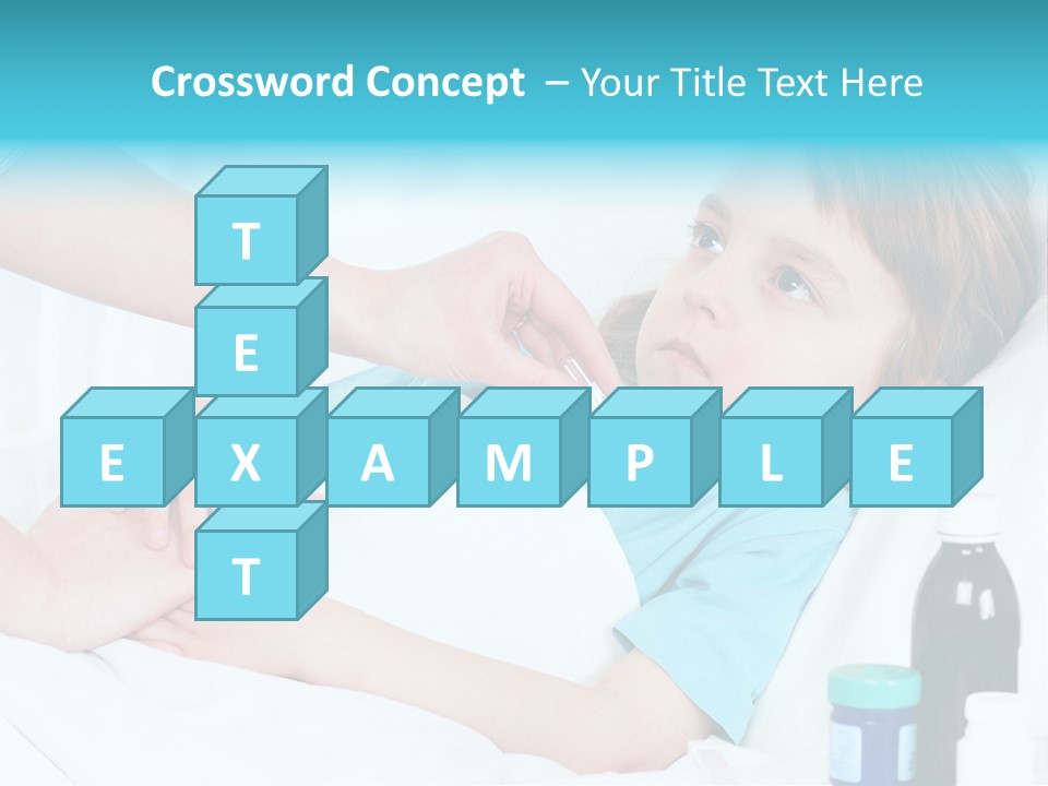 Temperature Clinic Hair PowerPoint Template