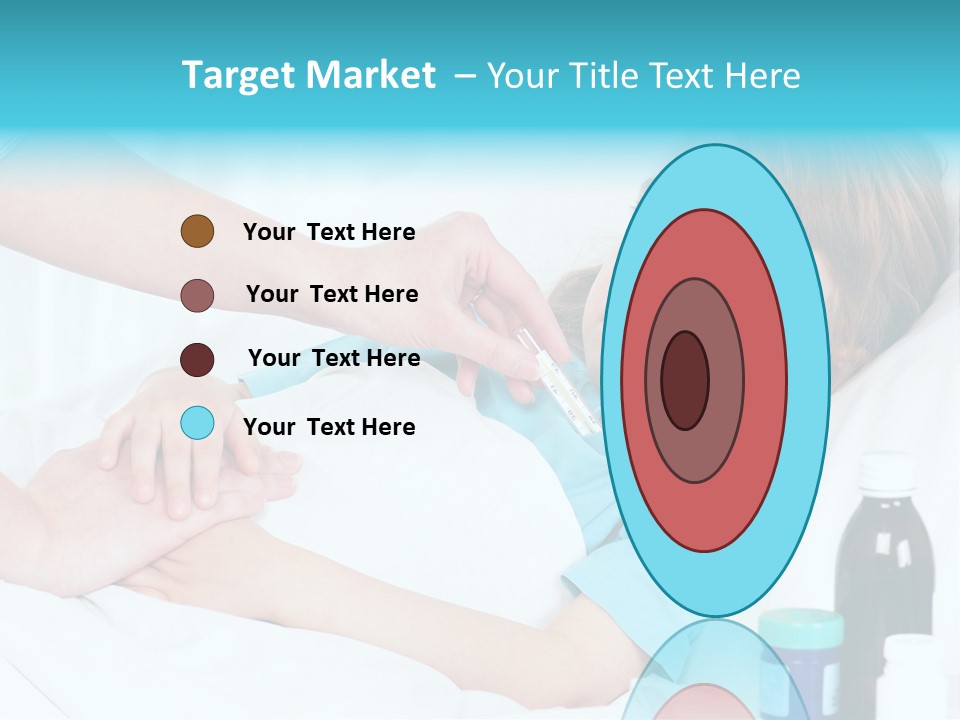 Temperature Clinic Hair PowerPoint Template