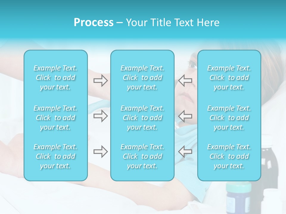 Temperature Clinic Hair PowerPoint Template