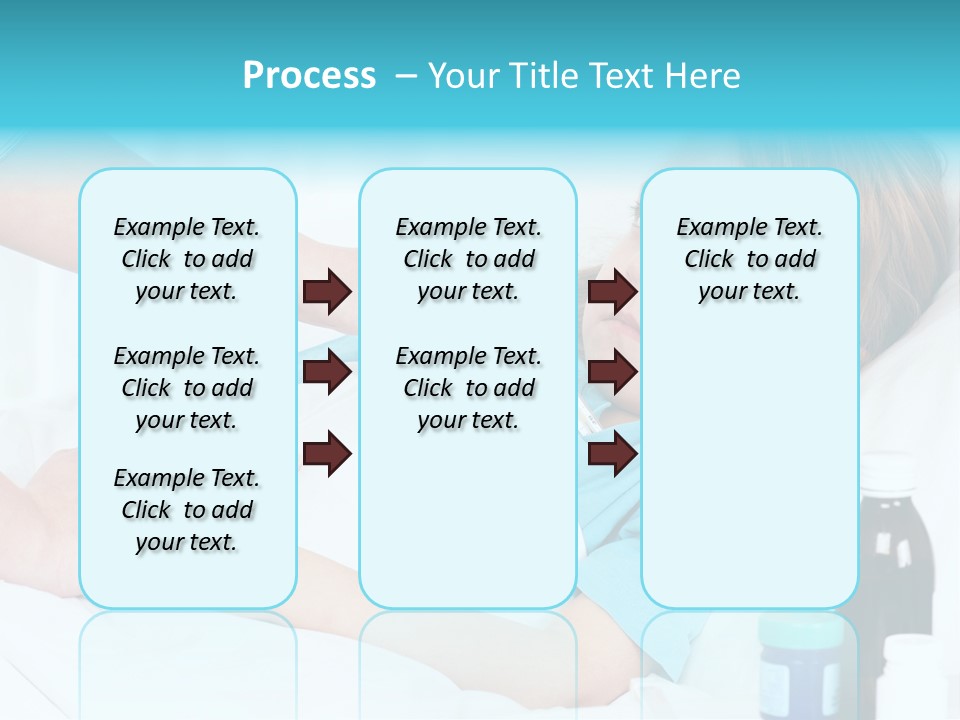 Temperature Clinic Hair PowerPoint Template
