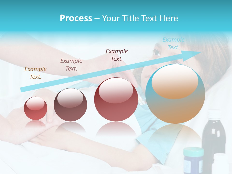 Temperature Clinic Hair PowerPoint Template