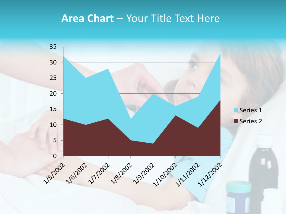 Temperature Clinic Hair PowerPoint Template