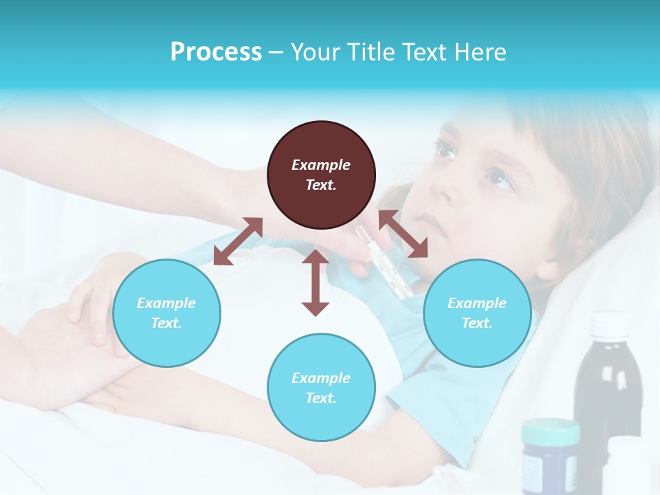 Temperature Clinic Hair PowerPoint Template