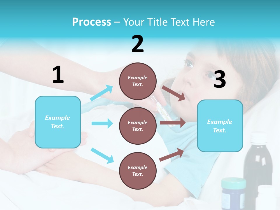 Temperature Clinic Hair PowerPoint Template