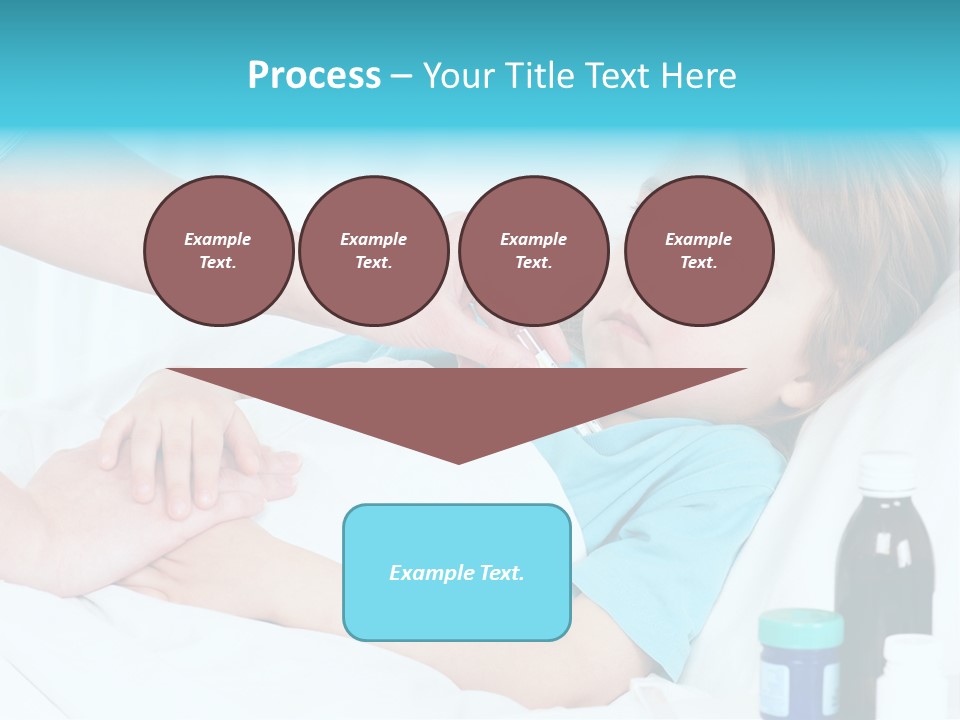Temperature Clinic Hair PowerPoint Template