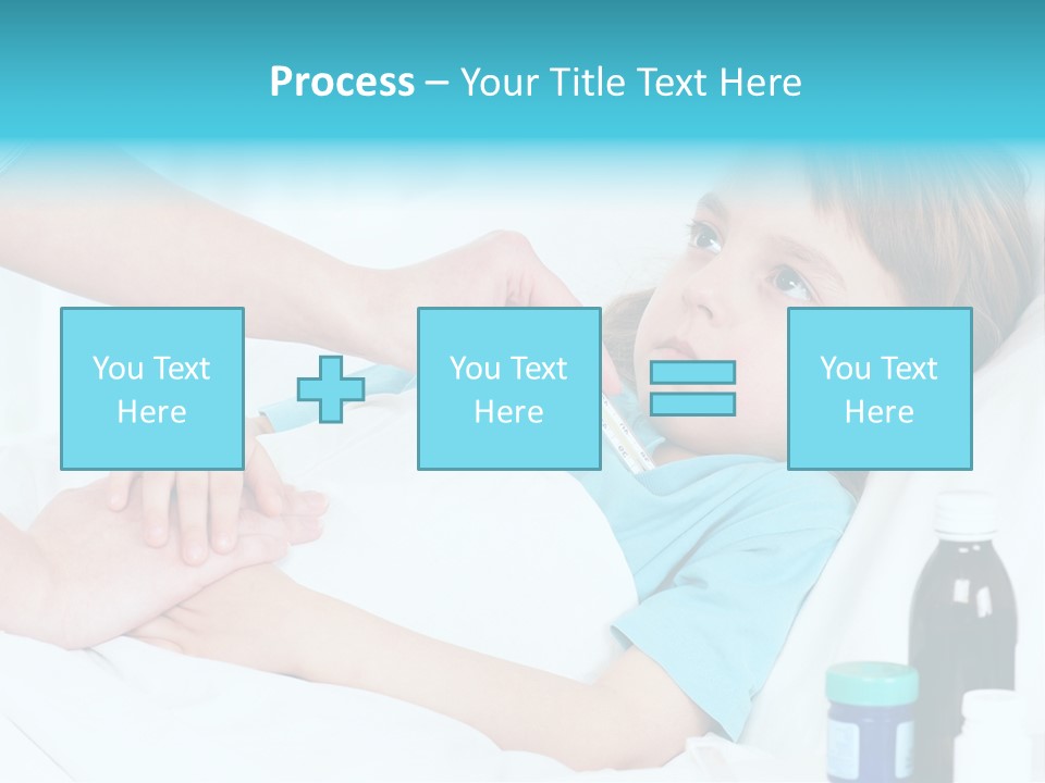 Temperature Clinic Hair PowerPoint Template