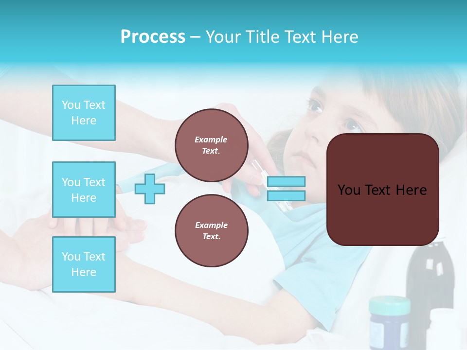 Temperature Clinic Hair PowerPoint Template