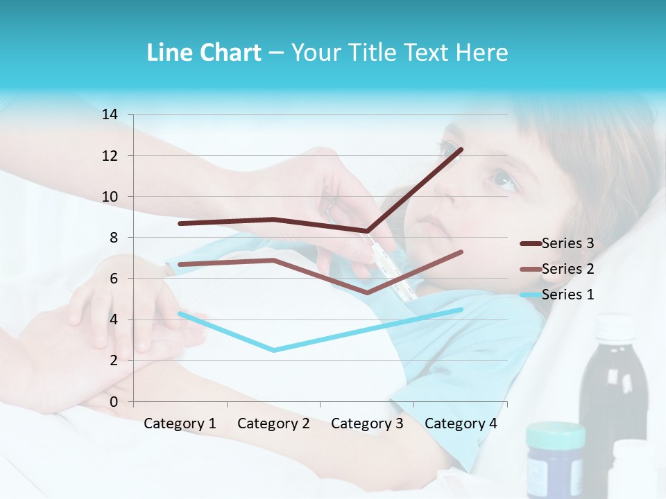Temperature Clinic Hair PowerPoint Template