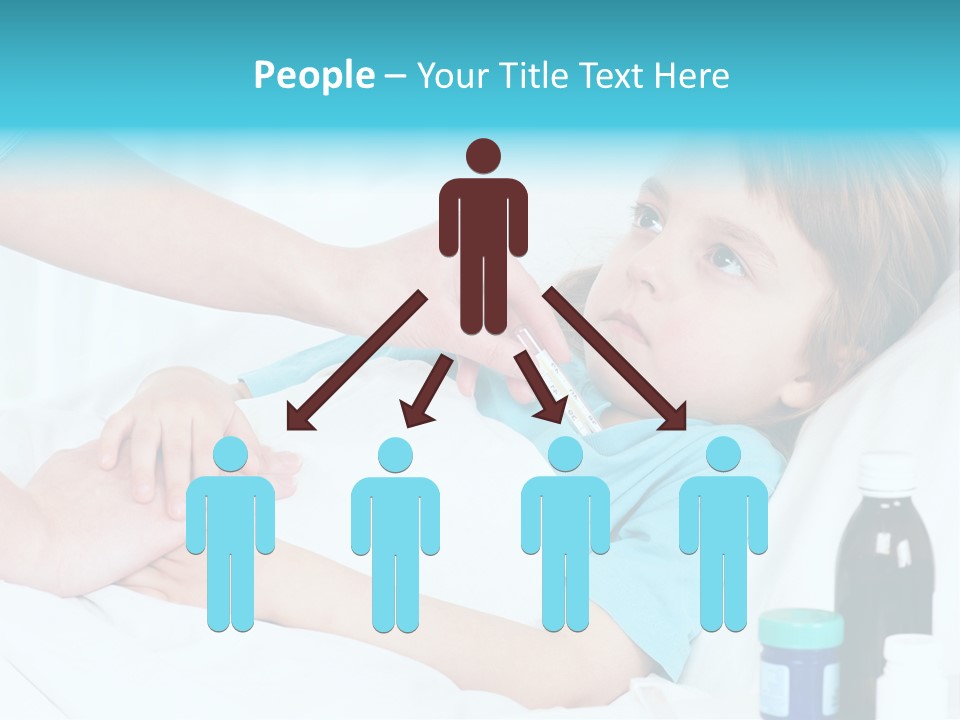 Temperature Clinic Hair PowerPoint Template